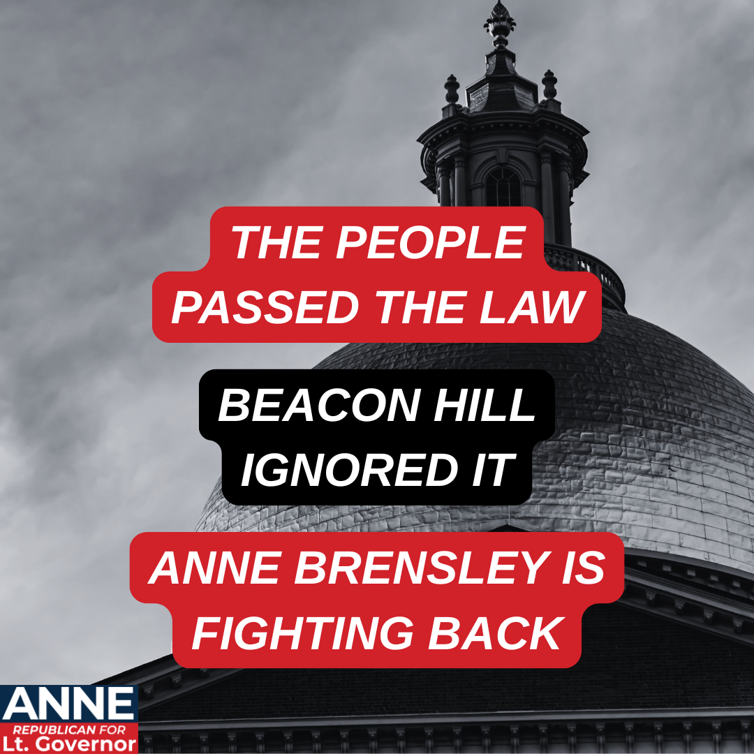 The People Passed The Law - Beacon Hill Ignored It - Anne Brensley Is Fighting Back